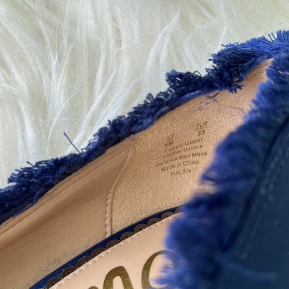 Sam Edelman Halan Satin Fringe Shoe - Picture 10 of 12